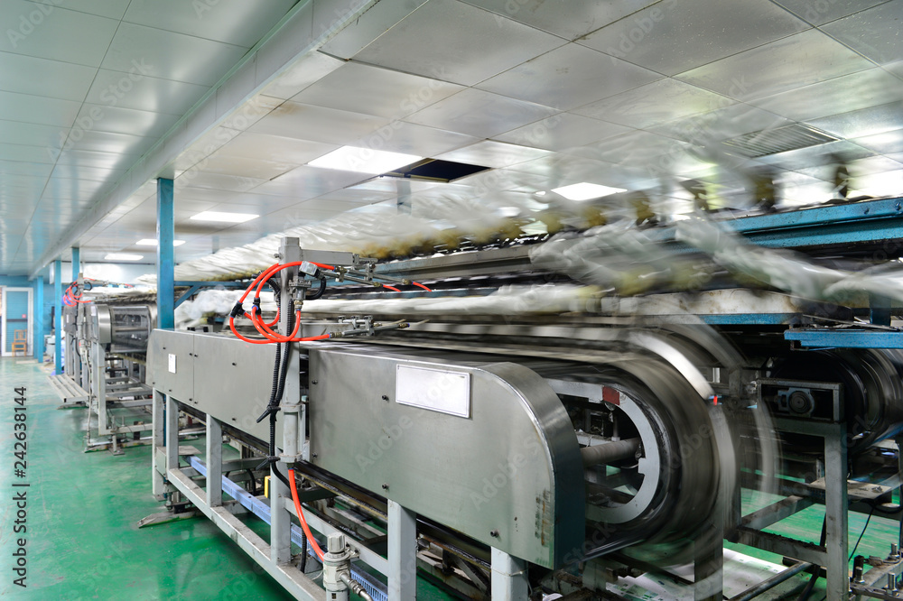 Rubber gloves production line