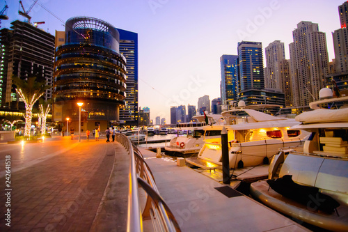 Photography Yacht docked at slipway in Marina
