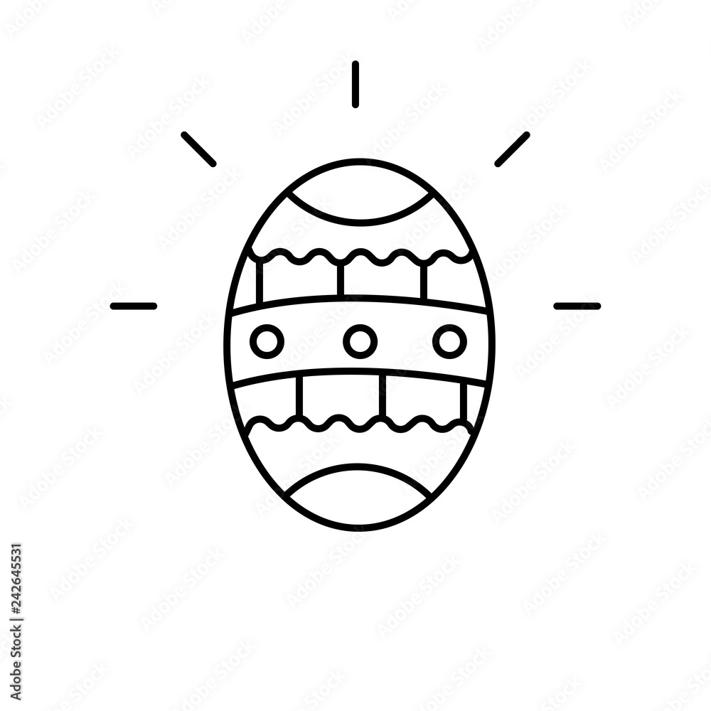 Easter vector icon Easter vector icon