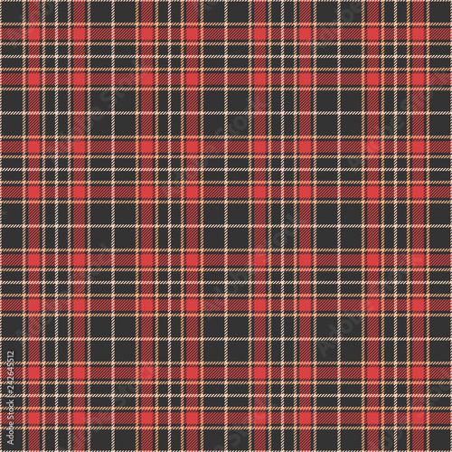 Classic tartan, Merry Christmas seamless patterns.
