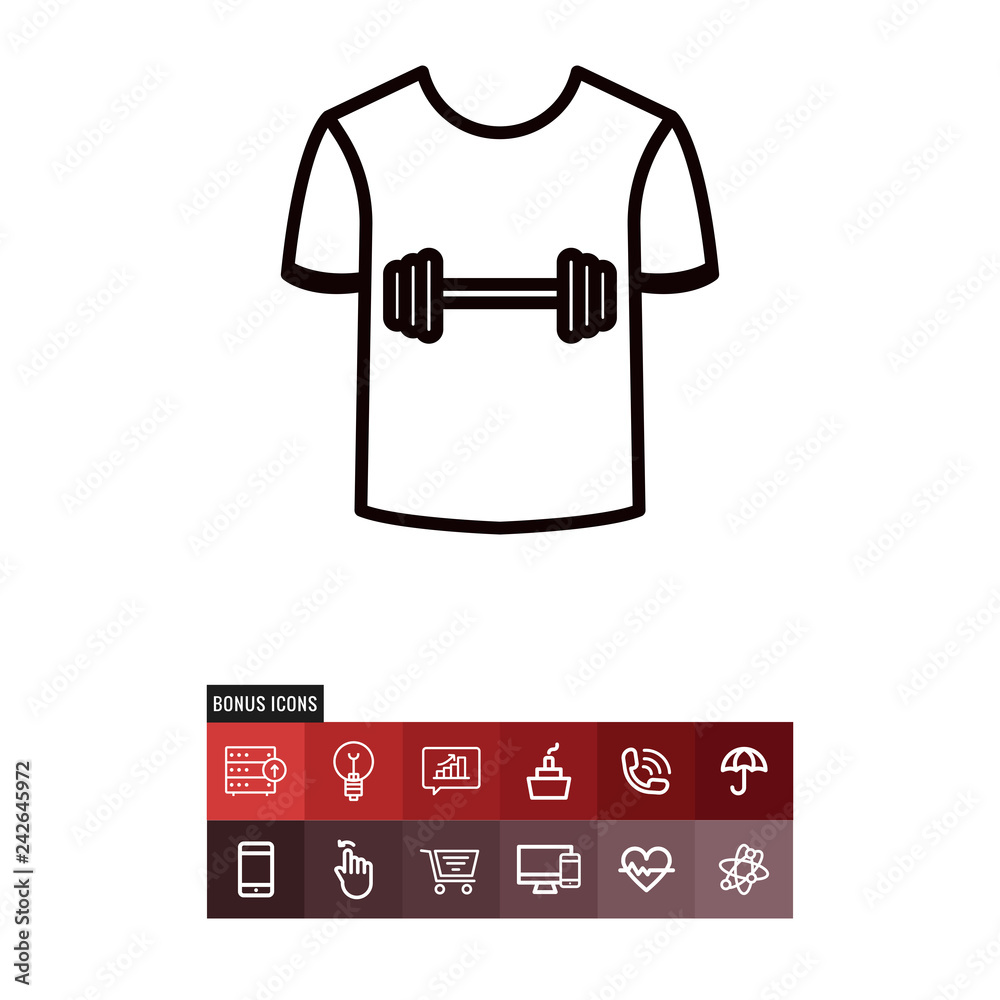 Shirt vector icon