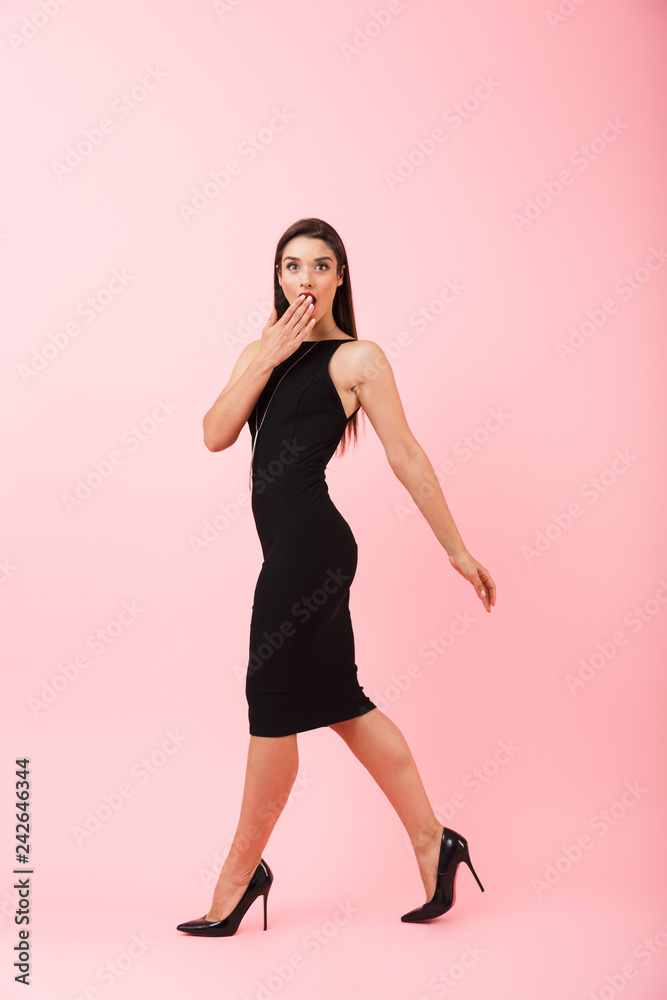 Full length portrait of a beautiful young woman Full length portrait of a beautiful young woman