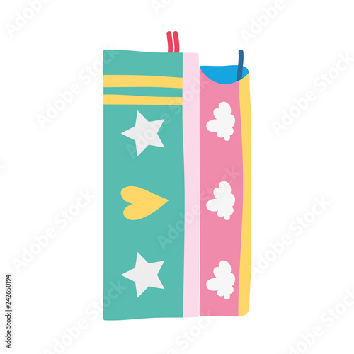 fairytale books drawn icon