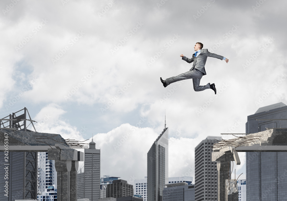 Problem and difficulties overcoming concept. Problem and difficulties overcoming concept.