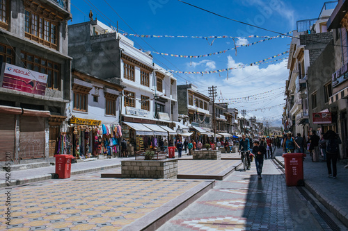 Main market at the downtown of Leh City