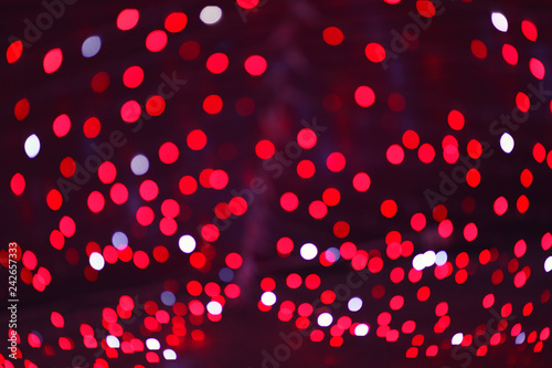 abstract blurred lights bachground/ christmas/ new year street decorations