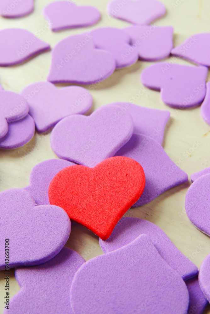 Obraz premium Valentines day. background