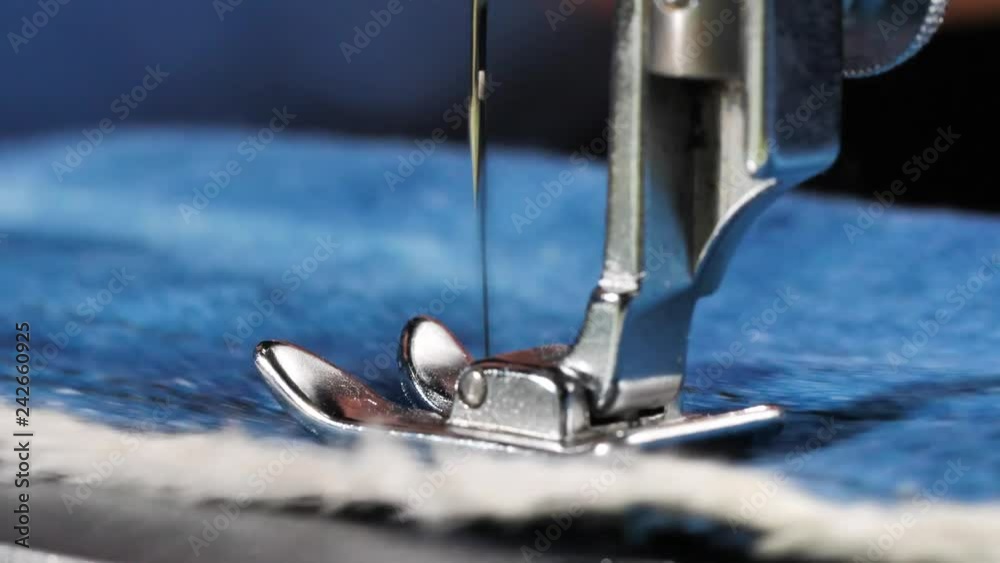 Sewing Denim Jeans with sewing machine