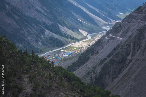 Zoji La pass, is 9 km from Sonamarg and is an important link between Ladakh and Kashmir. photo