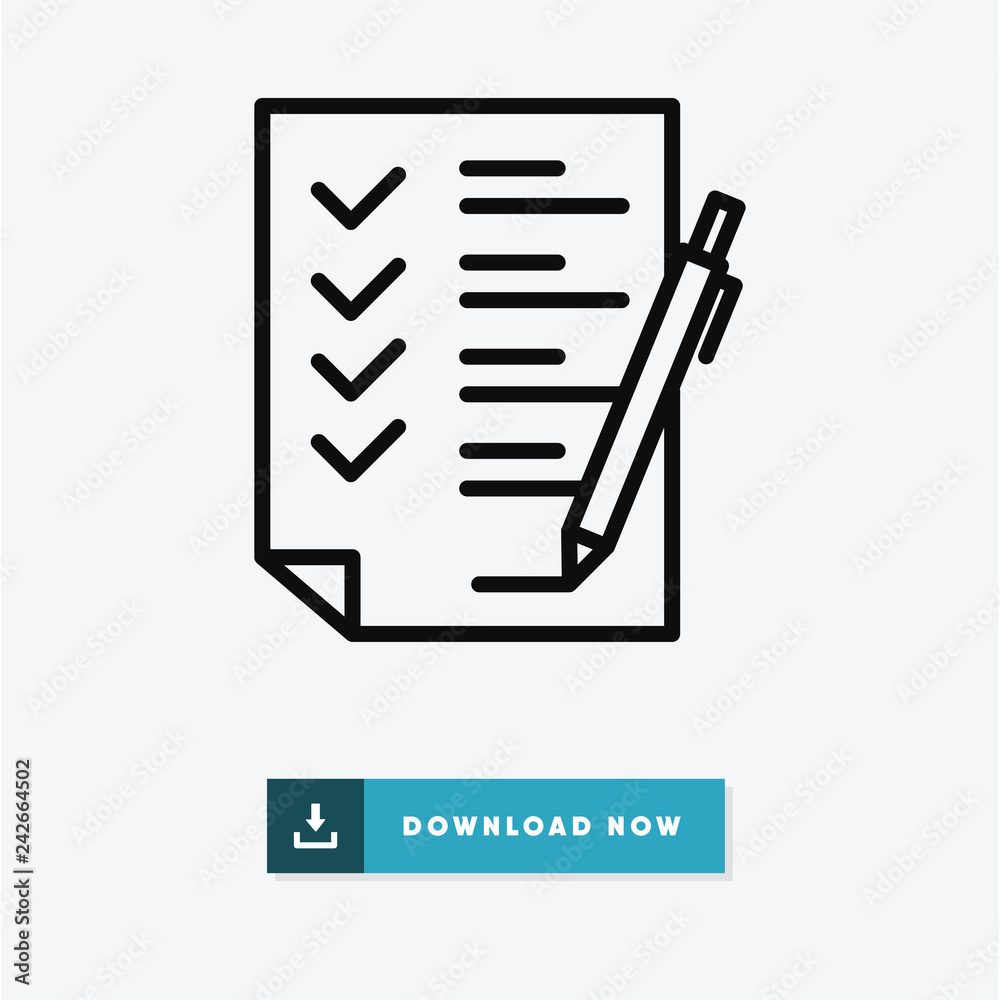 Check list vector icon Check list vector icon