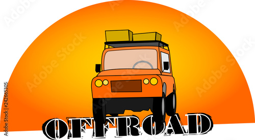 Offroad mit Allradfahrzeug