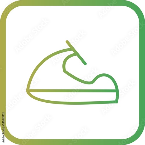 Vector Jet Ski Icon