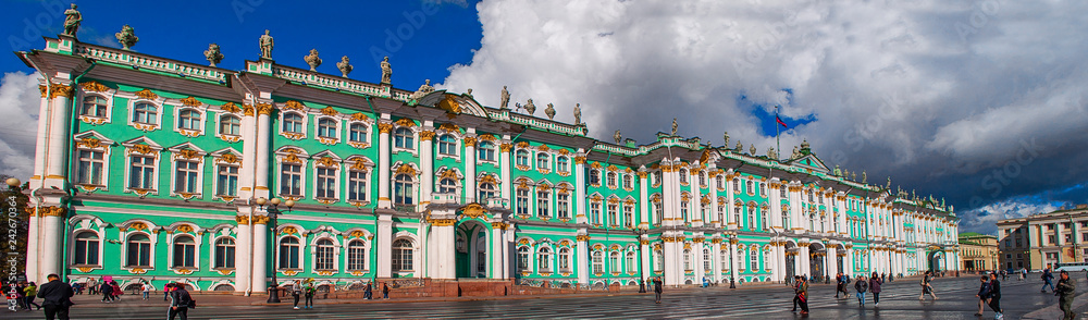Fototapeta premium colorful Winter Palace