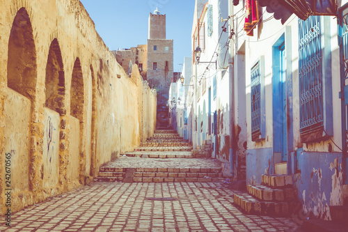 Medina in Sousse. Medieval Town. Tunisia photo