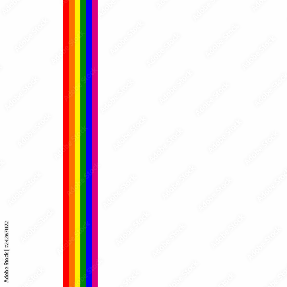 Tape with the colors that symbolize gays Tape with the colors that symbolize gays