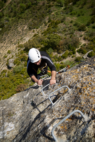 Climbing in Spain