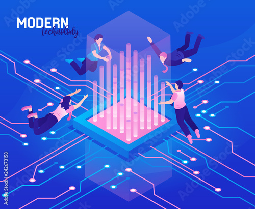 High Technology Background