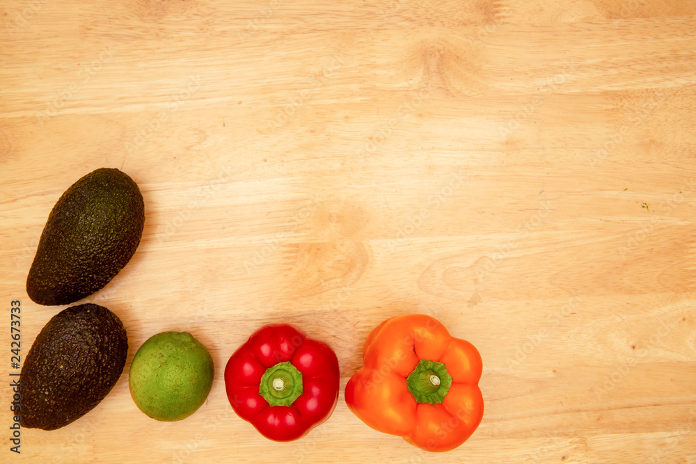 Vegetables sitting on a table Vegetables sitting on a table