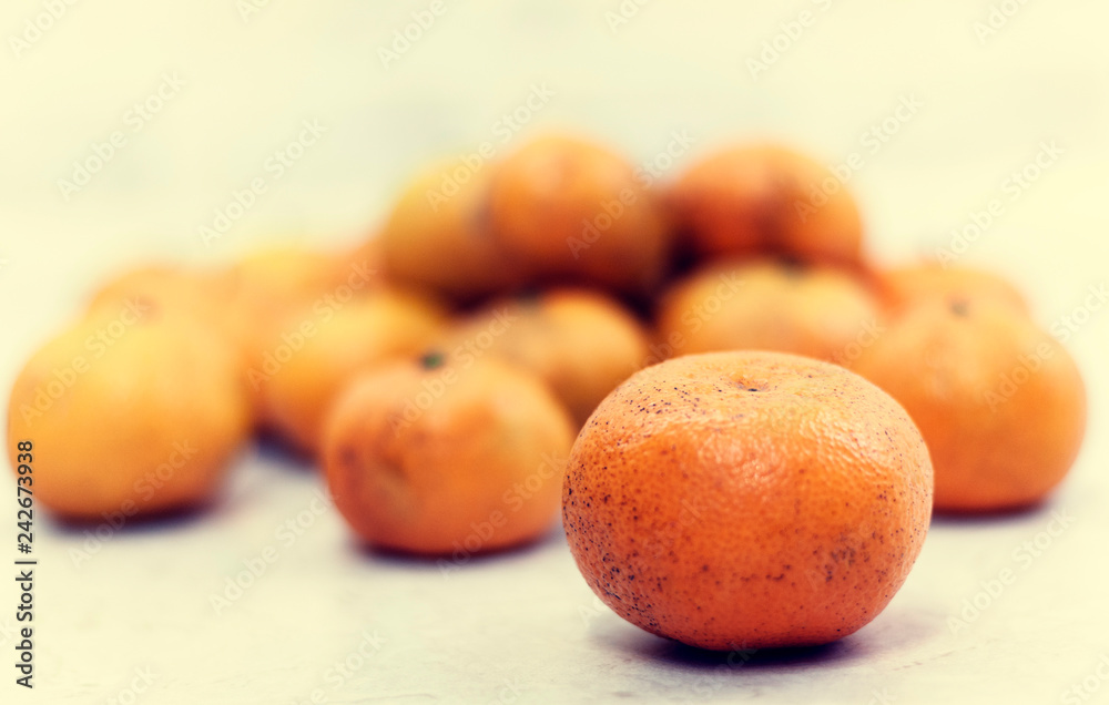Fresh mandarin oranges (Citrus reticulata), vegetarian concept. Fresh mandarin oranges (Citrus reticulata), vegetarian concept.