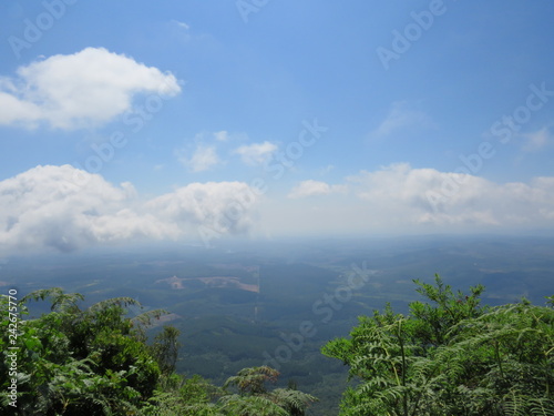 landscape with clouds