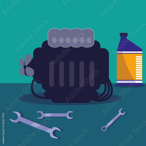 maintenance workshop equipment icons