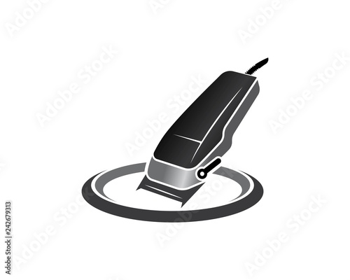 clippers for barber illustration