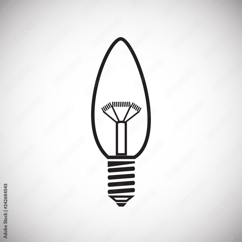 Lamp icon on white background for graphic and web design, Modern simple vector sign. Internet concept. Trendy symbol for website design web button or mobile app Lamp icon on white background for graphic and web design, Modern simple vector sign. Internet concept. Trendy symbol for website design web button or mobile app