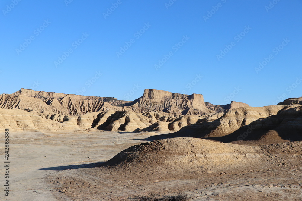 désert des Bardenas Reales , Espagne