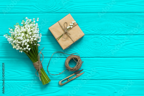 Mother's day. Women's day. Valentine's day, Birthday greeting concept background. top view, flat lay, mockup photo