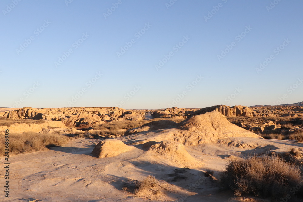 Fototapeta premium Désert des Bardenas Reales , Espagne