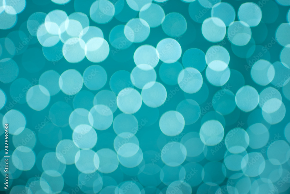 Blue bokeh background. Blue bokeh background.