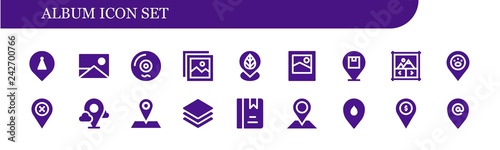  album icon set