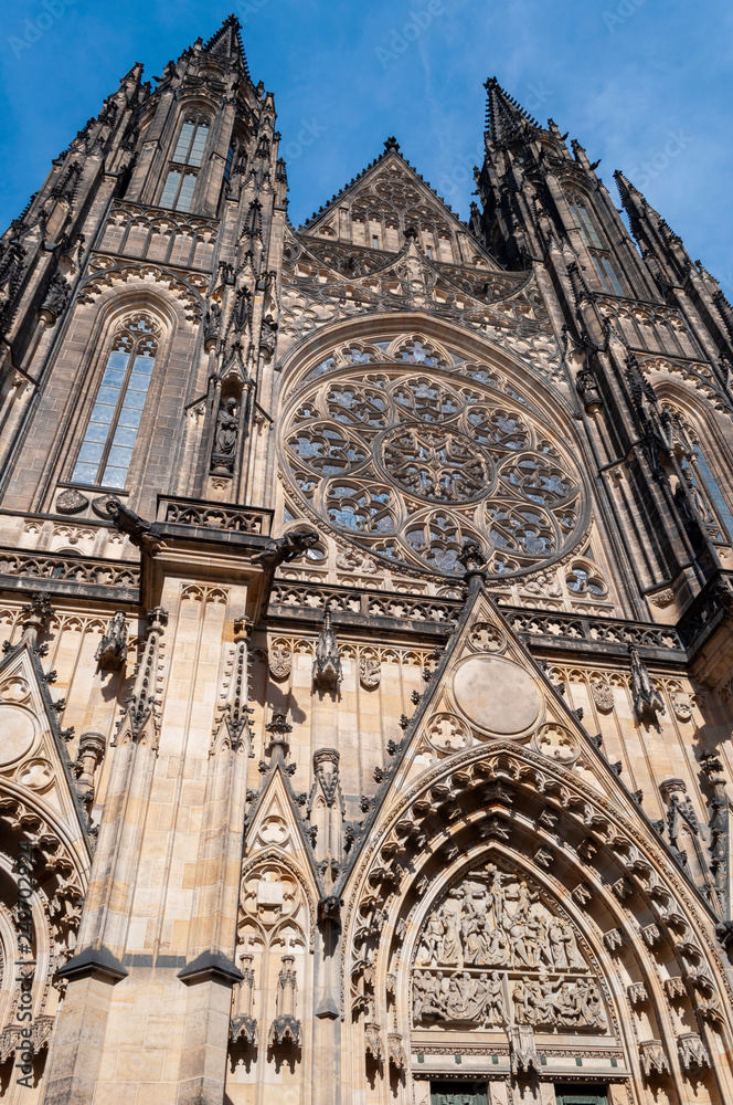 Fototapeta premium St. Vitus Cathedral Prague, Czech Republic.
