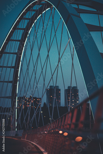 bridge at night