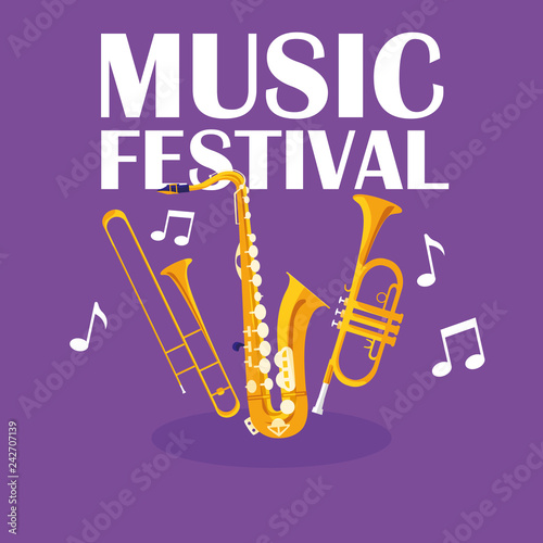 trumpets and saxophone musical instruments