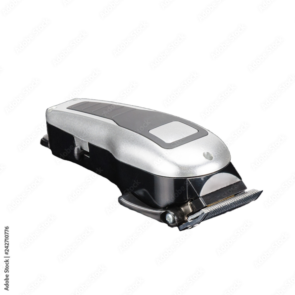 Hair Barber Clippers, Haircut isolated on the white background Hair Barber Clippers, Haircut isolated on the white background