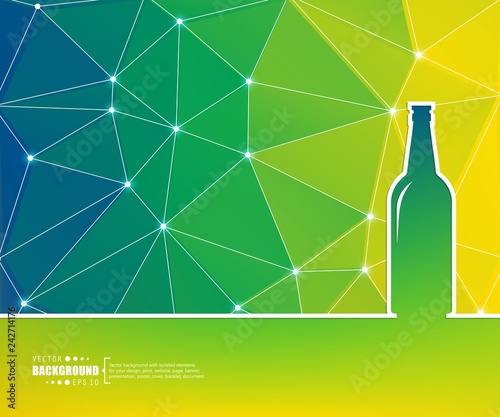 Abstract creative concept vector line draw background for web, mobile app, illustration template design, business infographic, page, brochure, banner, presentation, poster, cover, booklet, document.