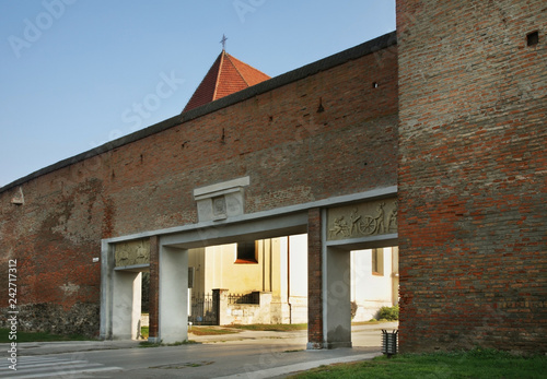 Картината върху платно City walls in Trnava. Slovakia