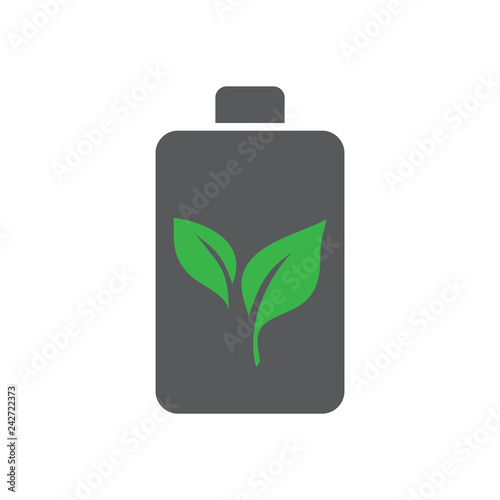 Battery icon on white background for graphic and web design, Modern simple vector sign. Internet concept. Trendy symbol for website design web button or mobile app