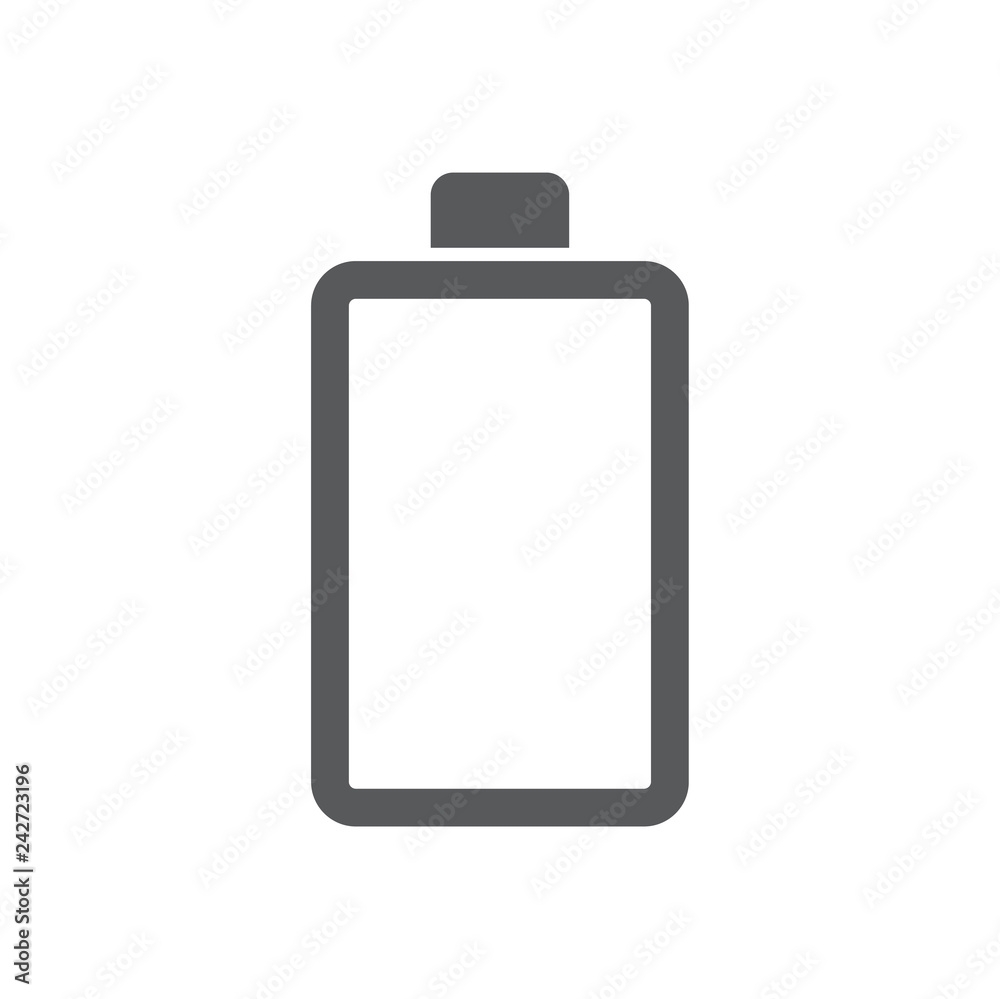 Battery icon on white background for graphic and web design, Modern simple vector sign. Internet concept. Trendy symbol for website design web button or mobile app Battery icon on white background for graphic and web design, Modern simple vector sign. Internet concept. Trendy symbol for website design web button or mobile app