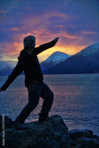 Sunrise in Alaska