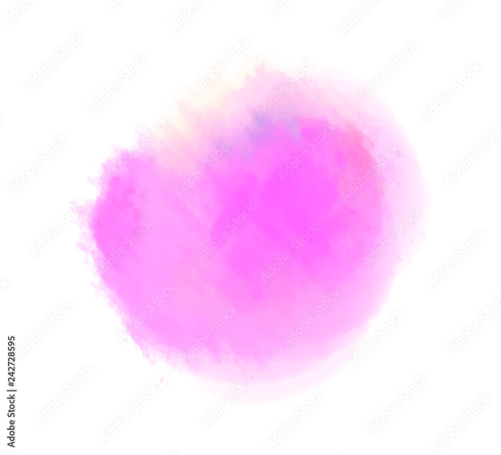 Hand drawn colorful digital spot on isolated white. Colored aquarelle blotch. Watercolour splotch. Paint and ink smudges. Blur stain. Trendy label brush stroke background Hand drawn colorful digital spot on isolated white. Colored aquarelle blotch. Watercolour splotch. Paint and ink smudges. Blur stain. Trendy label brush stroke background