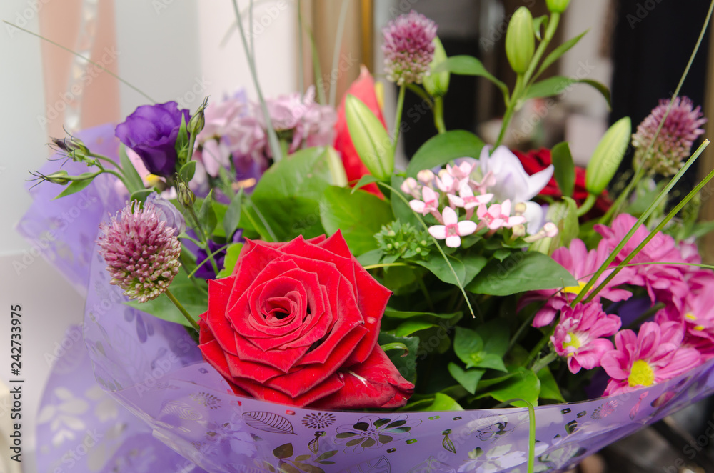 A Beautiful bouquet of various flowers. A large group of flowers perfect for weddings. A Beautiful bouquet of various flowers. A large group of flowers perfect for weddings.