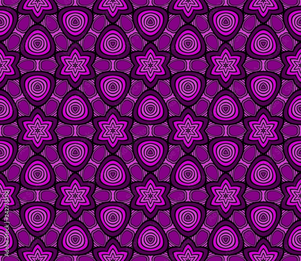 Art Deco Pattern Of Geometric Elements. Seamless Pattern. Vector Illustration. Design For Printing, Textile Industry Art Deco Pattern Of Geometric Elements. Seamless Pattern. Vector Illustration. Design For Printing, Textile Industry