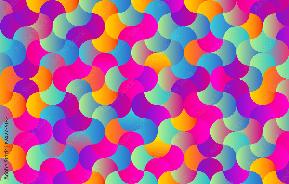 Abstract colors background for design - Vector - Pieces in a Puzzle