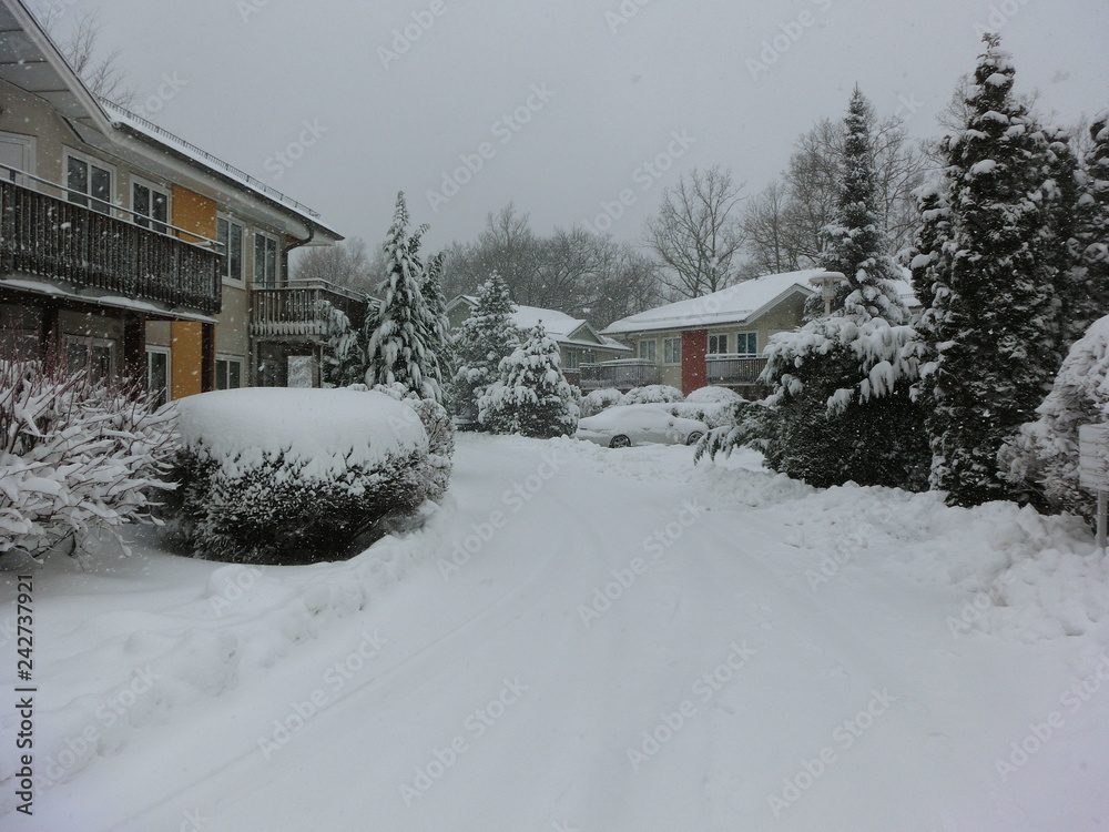 Massive snowfalls in Freiberg/Saxony/Germany, 10.01.2018 Massive snowfalls in Freiberg/Saxony/Germany, 10.01.2018