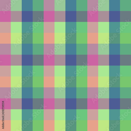Seamless pattern background from a variety of multicolored squares.
