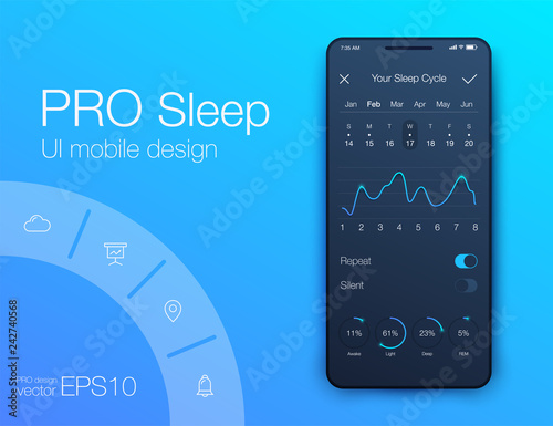 Vector Health And Fitness Smart Phone Application