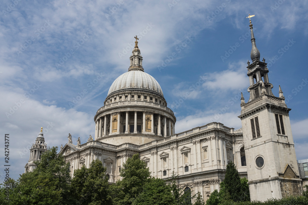 St. Pauls Cathedral in London.