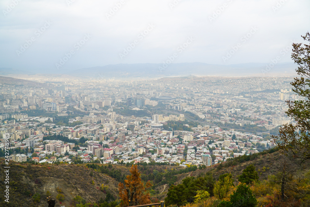The beautiful Georgian city of Tbilisi